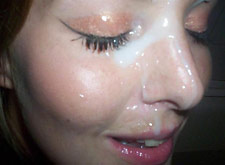 made prettier with cum